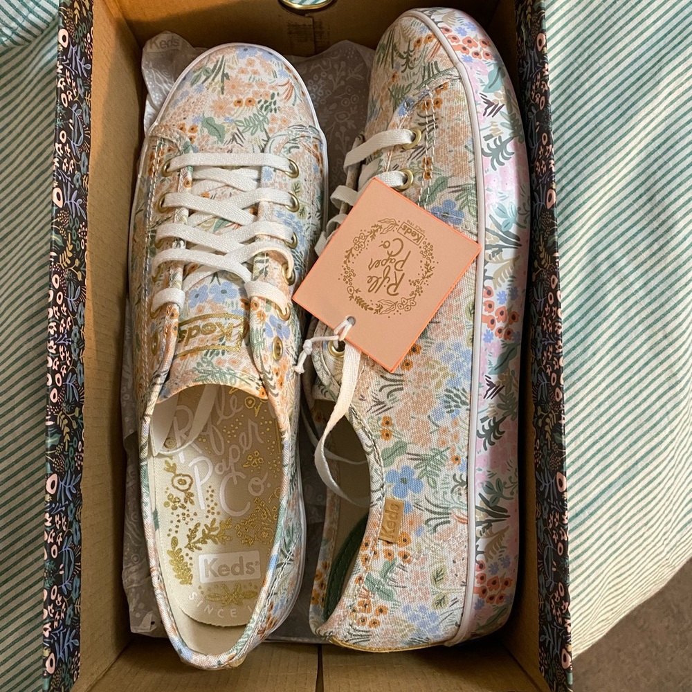 Rifle Paper Company Keds BRAND NEW!!!!